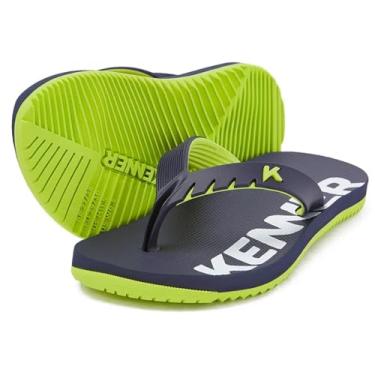 Imagem de Chinelo Infantil Kenner Red Kids - Marinho e Verde - 27/28