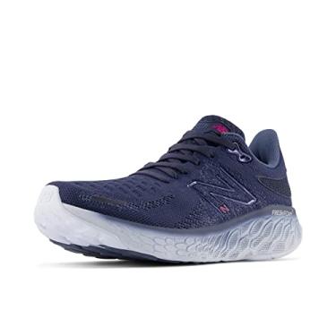 Imagem de New Balance Fresh Foam X 1080 V12 Tênis de corrida feminino, Indigo natural/luz das estrelas, 34