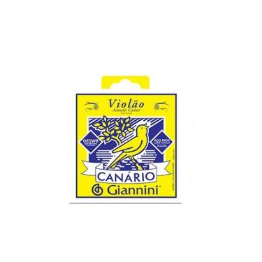 Imagem de Encordoamento Giannini Aço Canário para Cavaco com Bolinha