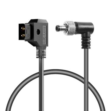Imagem de Alvin's Cables Cabo de alimentação D-Tap para travamento CC 5,5 × 2,5 mm para Atomos Ninja V, Blackmagic Video Assist, monitor SmallHD 702, Hollyland Mars 400s, 60 cm | 60 cm