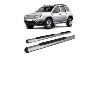 Imagem de Estribo Tubolar Oval Grafite Renault Duster - HOZZ