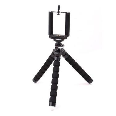 Imagem de Mini tripé flexível octopus suporte celular - Bronga