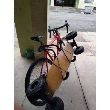 Imagem de Suporte Bike Rack Transporte Prancha Surf Skate - Suporte Rack 
