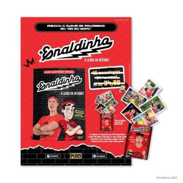 Imagem de 100 Figurinhas Enaldinho A Lenda Da Internet= 20 Envelopes - Pixel