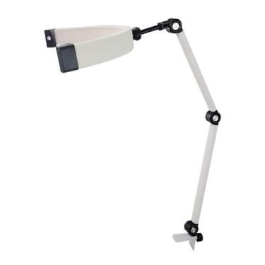 Imagem de Luminaria Estetica Mesa Arco 3 Tons Ajustavel Meia Lua Suporte Maquiag