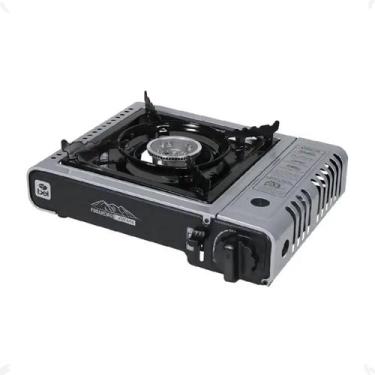 Imagem de Fogareiro A Gás Atacama Acendimento Automático Cinza Bel - Belfix