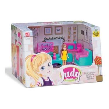 Imagem de Brinquedo Coleção Casa Judy - Sala, Cozinha ou Quarto - Samba Toys, Sa