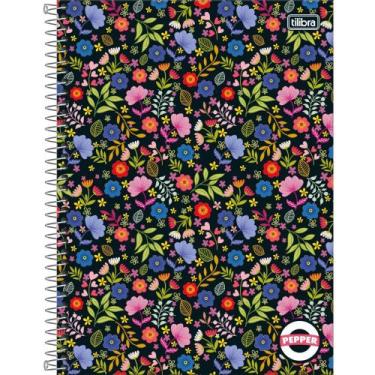 Imagem de Caderno Univ. 10 Mat. 160Fls Pepper Fem. Capa 2 - Tilibra
