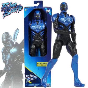 Imagem de Besouro Azul Boneco Hero Mode 30Cm com Acessório DC Comics - Sunny Bri