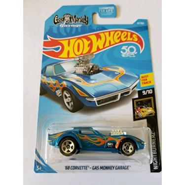 Imagem de Hot Wheels 2018 50th Anniversary Nightburnerz Gas Monkey Garage 41/365, Blue
