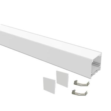 Imagem de Perfil de Sobrepor Taschibra Para Fita de Led Spire 35 Com 2 Metros, B