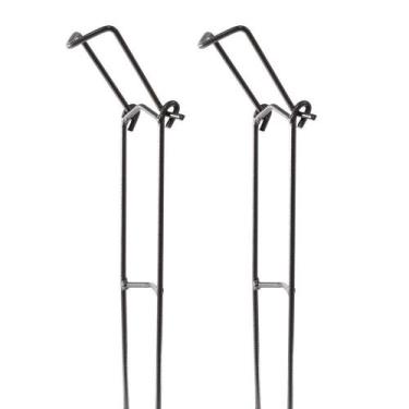 Imagem de Kit 2 Suportes Secretária Espera para Vara de Pesca Dobrável Reforçado