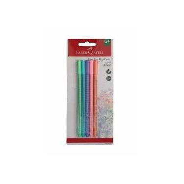 Imagem de Caneta Fine Pen Pop Pastel 0.4mm - 5 cores - Faber-Castell