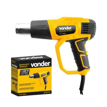 Imagem de Soprador Térmico Profissional Ar quente 3 Estágios STV200 127V Vonder