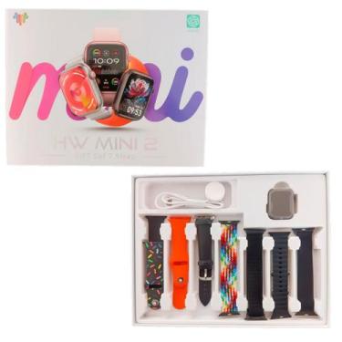 Imagem de Smartwatch Hw Mini 2 Serie 9 Chat GPT 41mm 7 Pulseiras NFC - Howear, P