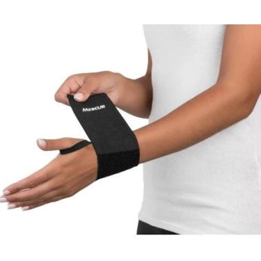 Imagem de Munhequeira Elástica Par Mercur, Preto