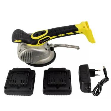 Imagem de Máquina De Assentar Piso Ventosa Dupla a Bateria Profissiona - Steel