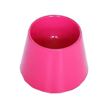 Imagem de Comedouro e Bebedouro Alto Pet Games Pink para Cães - Tamanho P