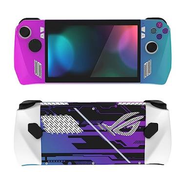 Imagem de PlayVital 2-Pack for ROG Ally Skin Decal, Custom Protective Sticker Vinyl Skin for ROG Ally Accessories, No Residue, Pefect Fit & No Interference- Neon Cyber