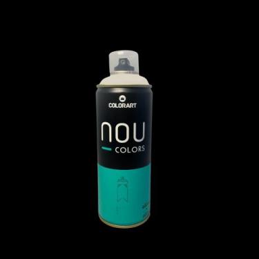 Imagem de Tinta Spray Luminoso Efeito Neon Nou Colors 400ml, Preto