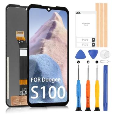 Imagem de Para substituição de tela DOOGEE S100 / S100 Pro - para DOOGEE S100 Tela LCD sensível ao toque para digitalizador de vidro LCD DOOGEE S100 Pro conjunto completo com kits de reparo
