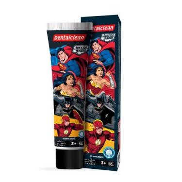 Imagem de Pasta de Dente Infantil Gel com Flúor 50g Heróis DC Liga da Justiça Cr