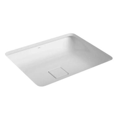 Imagem de Cuba de Embutir para Banheiro Retangular 50cm Slim Branca - Deca