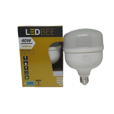 Imagem de Lampada LED bulbo E27  Alta Potencia T120 40w branca LEDBee