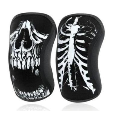 Imagem de Joelheira Cross Neoprene 7mm Lpo Levantamento De Peso - WhiteSnow, Ske