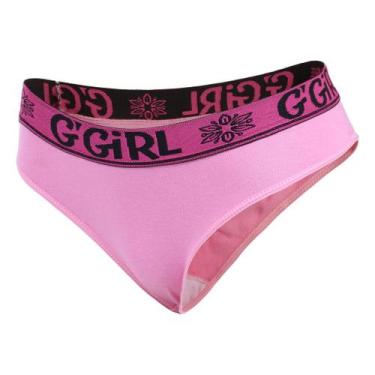 Imagem de Kit 3 Calcinhas Cotton Cós Largo Revenda Lingerie Feminina Roupa Intim