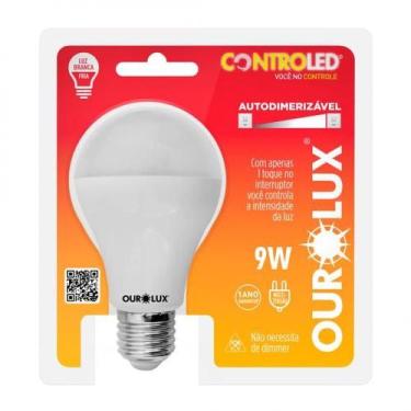 Imagem de Lâmpada LED 9W ControLed Auto-Dimerizável Bivolt - Ourolux