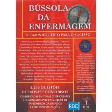 Imagem de Bussola da enfermagem: o caminho certo para o sucesso - com dvd - R B 