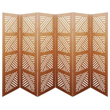Imagem de Biombo Dubai 6 Folhas sem Pezinhos - ComercialMasul