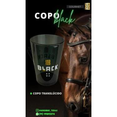 Imagem de Copo para TERERÉ Caldereta 350ml BLACK ERVA-cores variadas, Translúcid