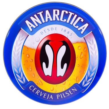 Imagem de Luminoso de Parede Cerveja Antarctica Retrô Vintage para Bar, Garagem, Churrasqueira, Espaço Gourmet