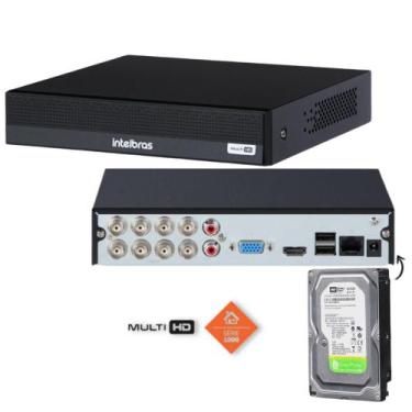 Imagem de Dvr Multi Hd Intelbras 8ch Mhdx 1008-C C/hd