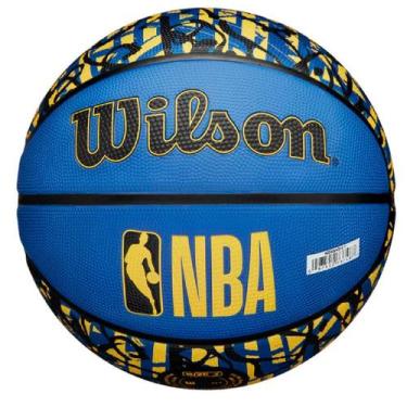 Imagem de Bola de Basquete Wilson NBA Team Graffiti GS Warriors 7