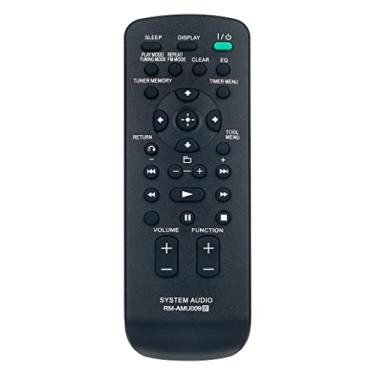 Imagem de Controle remoto de substituição RM-AMU009 compatível com Sony Stereo MHC-E69I MHC-E79I MHC-E99I MHC-EC609IP MHC-EC68PI MHC-EC69I MHC-EC69I/C2 MHC-EC709 MHC-EC709IP MHC-EC78 MHC-EC78P MHC-EC78PI I