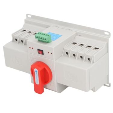 Imagem de Interruptor de Transferência Automática de Energia Dupla 4P, Interruptor de Comutação de Gerador Doméstico, Disjuntor de Energia Eletrônico (100A)