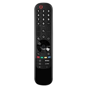 Imagem de Substituição do controle remoto AN-MR21GA IR compatível com LG Smart TV 2021 Modelo OLED TV Series G1/C1/A1, QNED Mini LED TV Series QNED99/QNED90, Series NANO99/NANO90/NANO85/NANO80/NANO75/UP80/UP75
