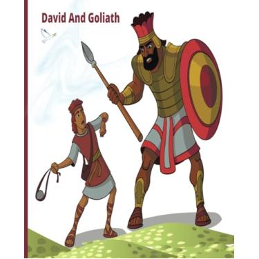 Imagem de David And Goliath - Composition Notebook: Notebook For Teens And Childrens | School Work | Journaling | Taking Notes | College Ruled | 140 Pages | 7.5 x 9.25 in