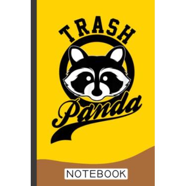 Imagem de Cute Trash Panda Raccoon Notebook: Cute Raccoons Drawing - Lined Notebook, Diary, Track, Log & Journal - Gift Idea for Boys Girls Teens Men Women (6"x9" 120 Pages)