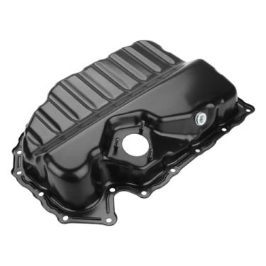 Imagem de VANJING Cárter de óleo do motor com plugue de drenagem compatível com Audi A3 Q3 Quattro TT, Volkswagen Jetta Passat Tiguan Beetle GTI Eos 1.8L 2.0L Substituição para 264-713 06J103600T 06J103600J