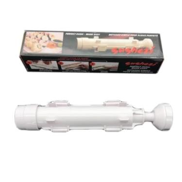 Imagem de Máquina Molde Para Fazer Sushi Em Casa Forma De Arroz Rolo Japonesa Sushi Bazooka Maker Roll Prático Fácil Usar