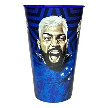 Imagem de Copo Cruzeiro Oficial Gabigol - Plástico 550ml