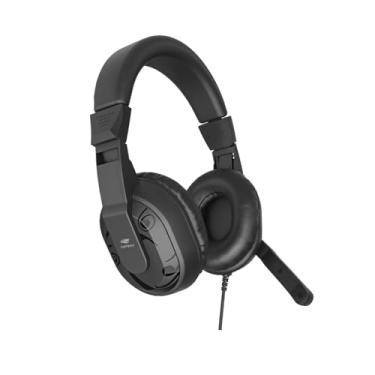 Imagem de C3tech Headset com fio USB PH-300BK, Preto, Microfone Omnidirecional, Alto-Falante 40mm