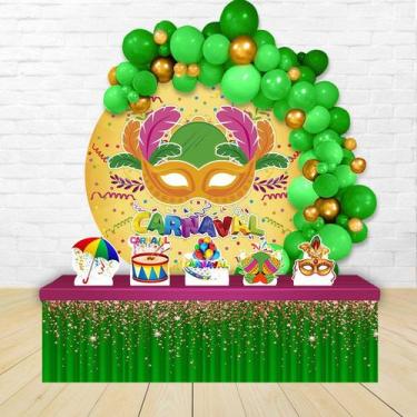 Imagem de kit festa painel redondoDecoração Carnaval 1,50 Diâmetro - IMPAKTO VIS