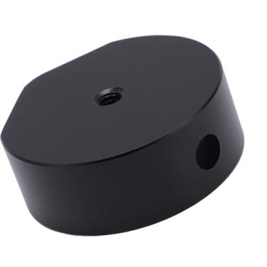 Imagem de Starlink Mini Adaptador de tripé, 1/4 Polegadas -20 Adaptador de Montagem de tripé Rosqueado para Mini Starlink, Liga de Alumínio, Compatível Com Tripés, Grampos de Fixação (BLACK)