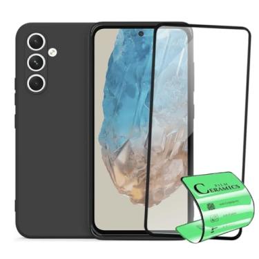 Imagem de Capa Anti Impacto Aveludada e Película Cerâmica 5D 9D Compatível Samsung Galaxy M35