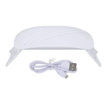 Imagem de Lâmpada de cura em flash, lâmpada UVNail de 36 watts, 12 contas LED Gel Unhel Uvlight, design de suporte dobrável com cabo USB, lâmpada de lâmpada de uvresina Ferramentas de unha